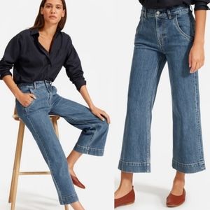 EVERLANE The Wide Leg Jean Medium Indigo
